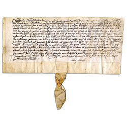 1572 Elizabethan Document