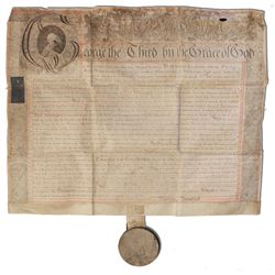 1779 George III Document and Seal