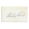 Image 1 : Stanley Reed Signature