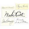 Image 1 : Babe Ruth Signed Autograph Book