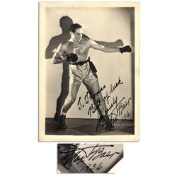 Max Baer Signed Photo