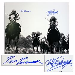 Secretariat and Sham Signed Photo