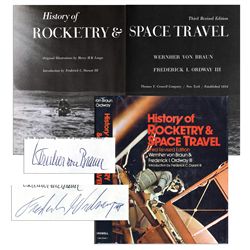 Wernher von Braun Signed Book