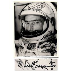 Scott Carpenter Signed Photo
