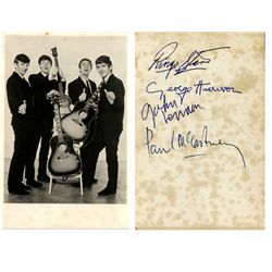 The Beatles Signed Photo