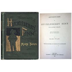 Mark Twain ''Huck Finn'' First Edition