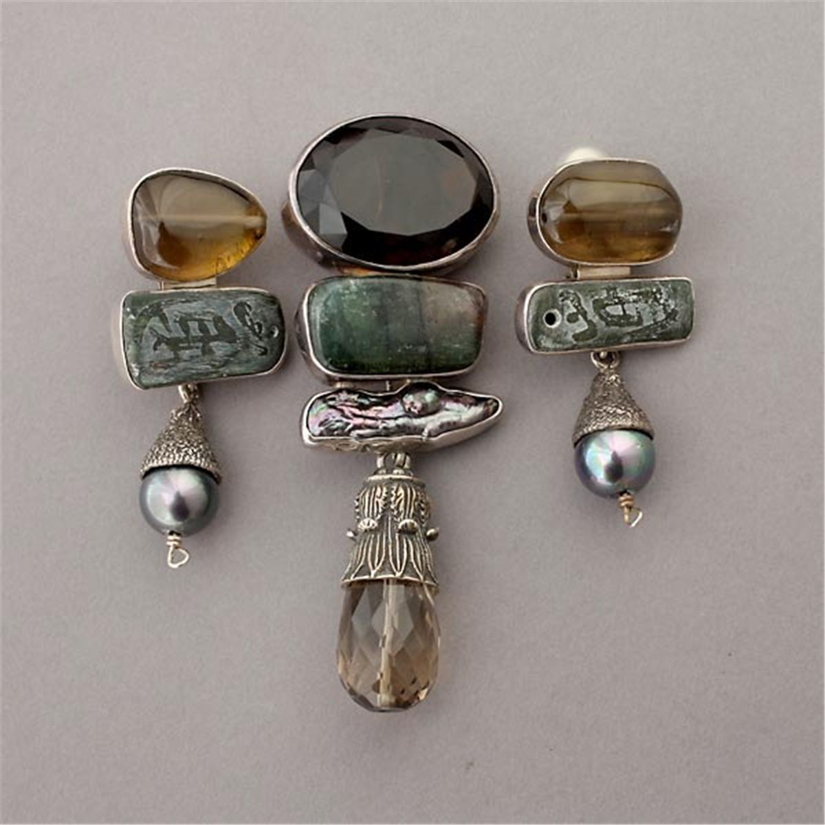 REBECCA COLLINS S/S, MULTISTONE JEWELRY.