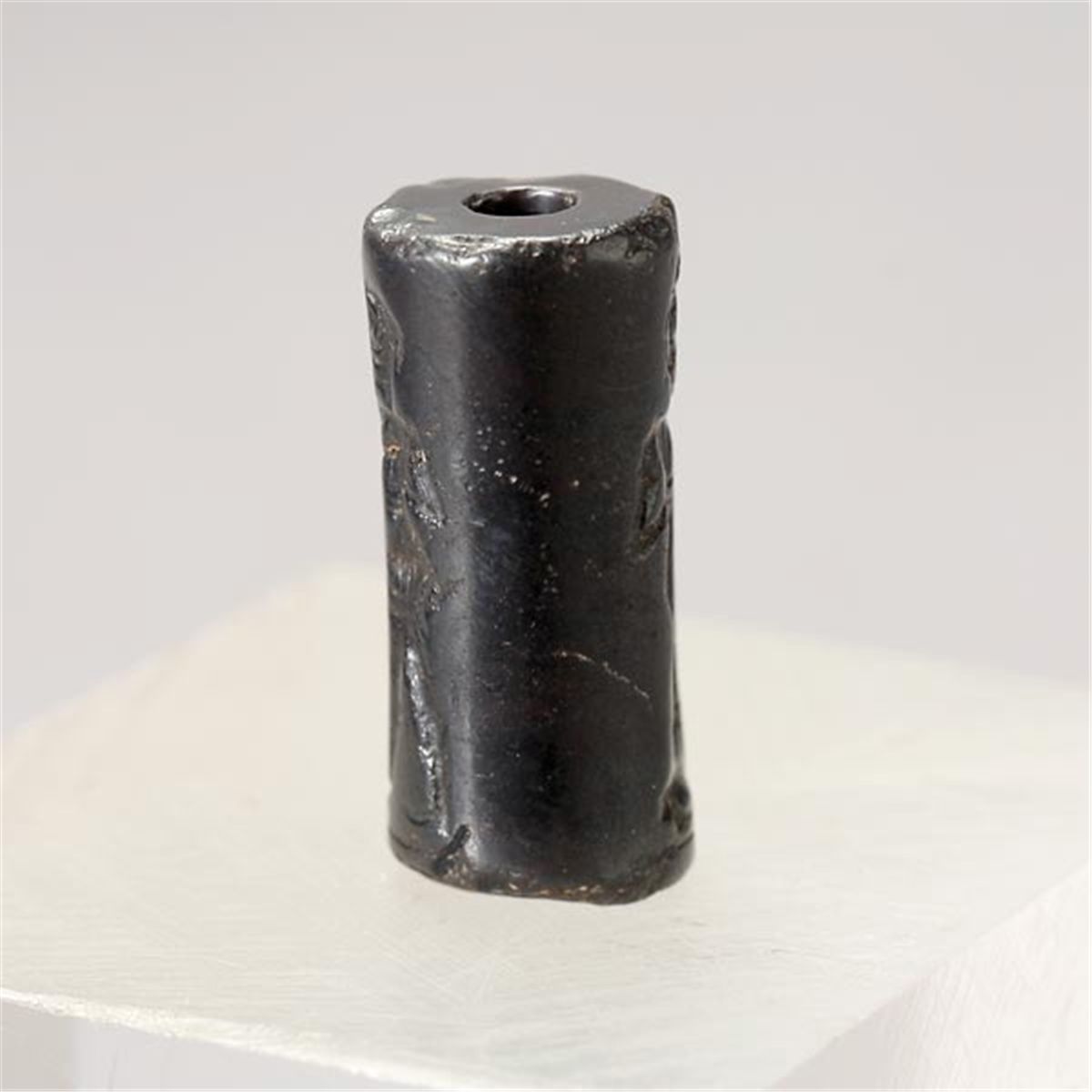 Ancient Babylonian stone cylinder seal
