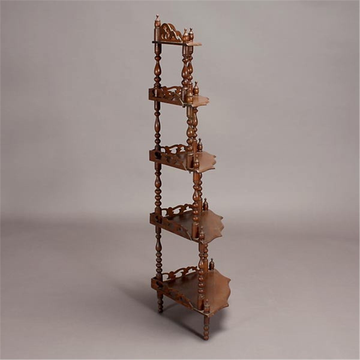 Victorian Five Shelf Whatnot Shelf