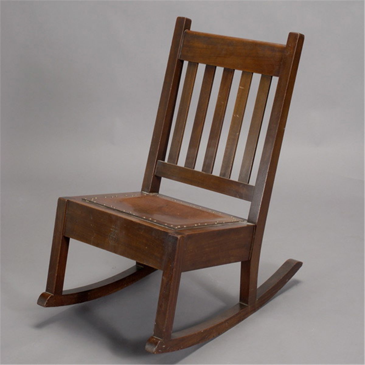 Roycroft Oak Rocker, Early 20th Century,