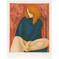 Alain Bonnefoit, Nude (10), Lithograph