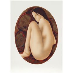 Alain Bonnefoit, Nude (11), Lithograph