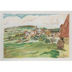 Alexandre Minguet, l'Automne, Lithograph