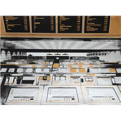 Lowell Blair Nesbitt, Apollo Mission: Firing Room, Silkscreen