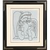 Image 1 : Pablo Picasso, Femme Accoudee (Bloch 922), Linocut