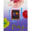 Image 1 : Peter Max, Heart Suite III: Heart IV Version I #57, Acrylic Painting