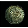 Image 2 : Rainbow Toned 1879-p Morgan Dollar Grades Choice Uncirculated ms64    RAINBOW
