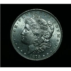 1878-p 7/8TF Morgan Dollar $1 Grades Choice Uncirculated ms64   VAM 33