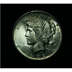 1923-d Peace Dollar $1 Grades Choice Uncirculated ms64