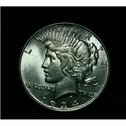 1934-d Peace Dollar $1 Grades ms64 details Net ms60