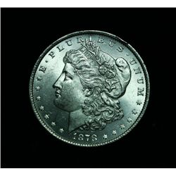 1878-p Reverse of '79 Morgan Dollar Grades Choice Uncirculated ms64  Vam 228-6 Rarity 6