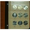 Image 2 : Complete Eisenhower Dollar Set in new Dansco Binder.  All 32 coins including all Proofs