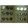 Image 5 : Complete Eisenhower Dollar Set in new Dansco Binder.  All 32 coins including all Proofs