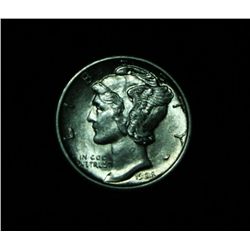 1924-s Liberty Head 'Mercury' Dime 10c Grades ms60 FSB