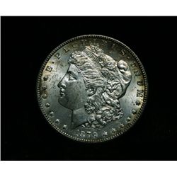 1879-s Reverse of '78 Morgan Dollar Grades Choice Uncirculated ms64   TOP 100 VAM 42