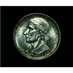 1935-p Daniel Boone Bicentennial Commemorative Half Dollar Grades Gem ms65