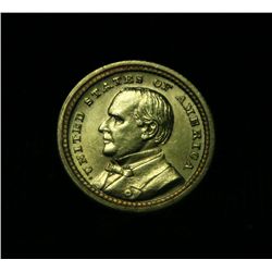 1903 Louisiana Purchase McKinley Gold Commemorative $1 Grades Choice ms64