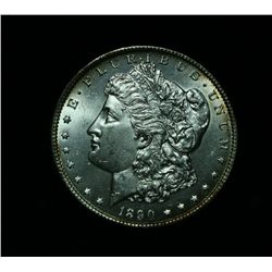 ***RARE   AUCTION HIGHLIGHT   1890-cc Morgan Dollar Grades Gem Uncirculated ms65   RARE***