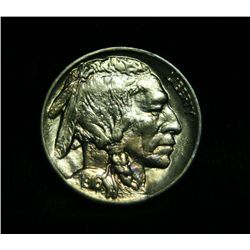 ***RARE     1916-d Buffalo Nickel 5c Grades Gem Uncirculated ms65/ms66 RAINBOW TONED     RARE***