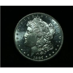 *** RARE   DMPL 1884-cc Morgan Dollar Grades Gem Uncirculated ms65 DMPL  Vam 2   RARE***