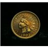 Image 3 : 1902-p Proof Indian Cent 1c Gem Uncirculated ms65RD  Beautiful Red Color