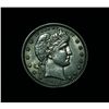 Image 1 : 1914-p Barber Quarter 25c Grades Almost Uncirculated au58/Slider