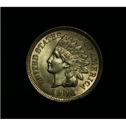 1906-p 0/0 Rare Variety FS-302  Indian Cent 1c Grades Gem Uncirculated ms64 RB