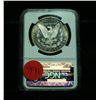 Image 2 : NGC 1880-s Morgan Dollar Graded Choice Uncirculated ms64  looks Proof Like!