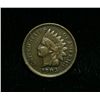 Image 1 : 1857 Flying Eagle Cent and 1903 Indian Cent, both VG