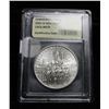 Image 1 : 2002-W West Point Uncirculated Silver Commemorative $1 Graded ms70