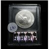 Image 2 : 2002-W West Point Uncirculated Silver Commemorative $1 Graded ms70