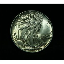 1943-p Walking Liberty Half Dollar Grades Choice Uncirculated ms64