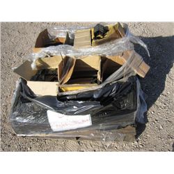 Aluminum Black Angle Brackets