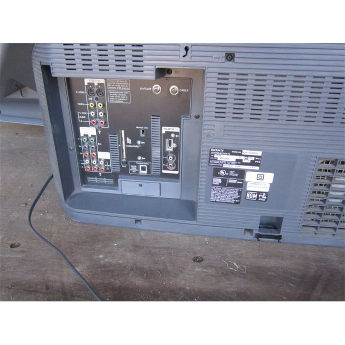 Sony KDF-E60A20 60