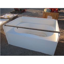 Fiberglass Bath Tub 6'x41"x29"