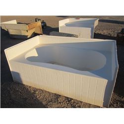 Fiberglass Bath Tub 6'x41"x28"