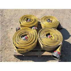 Fire Hose 4" QTY(4)
