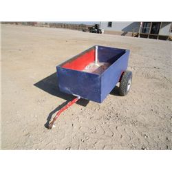 Wood Utility Trailer 4.8x4x8 Tires
