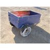 Image 3 : Wood Utility Trailer 4.8x4x8 Tires