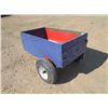 Image 4 : Wood Utility Trailer 4.8x4x8 Tires